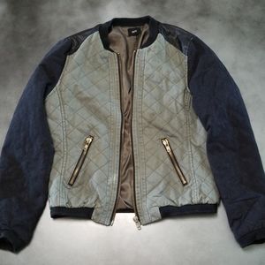 Embroidered bomber jacket by Fate medium
